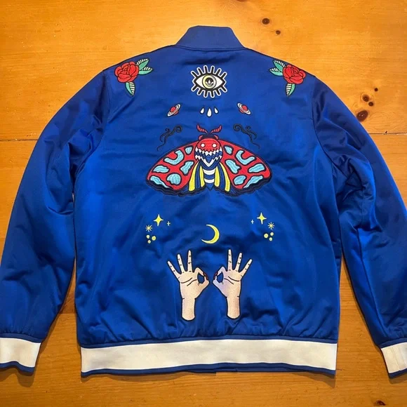 COPY - RARE! Woman’s Adidas bomber jacket by ALLESSANDRO MILITO. - Picture 1 of 6